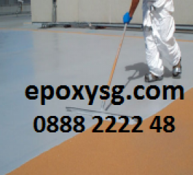 Cách Thi công sơn epoxy cho sàn bê tông bị ngấm hóa chất